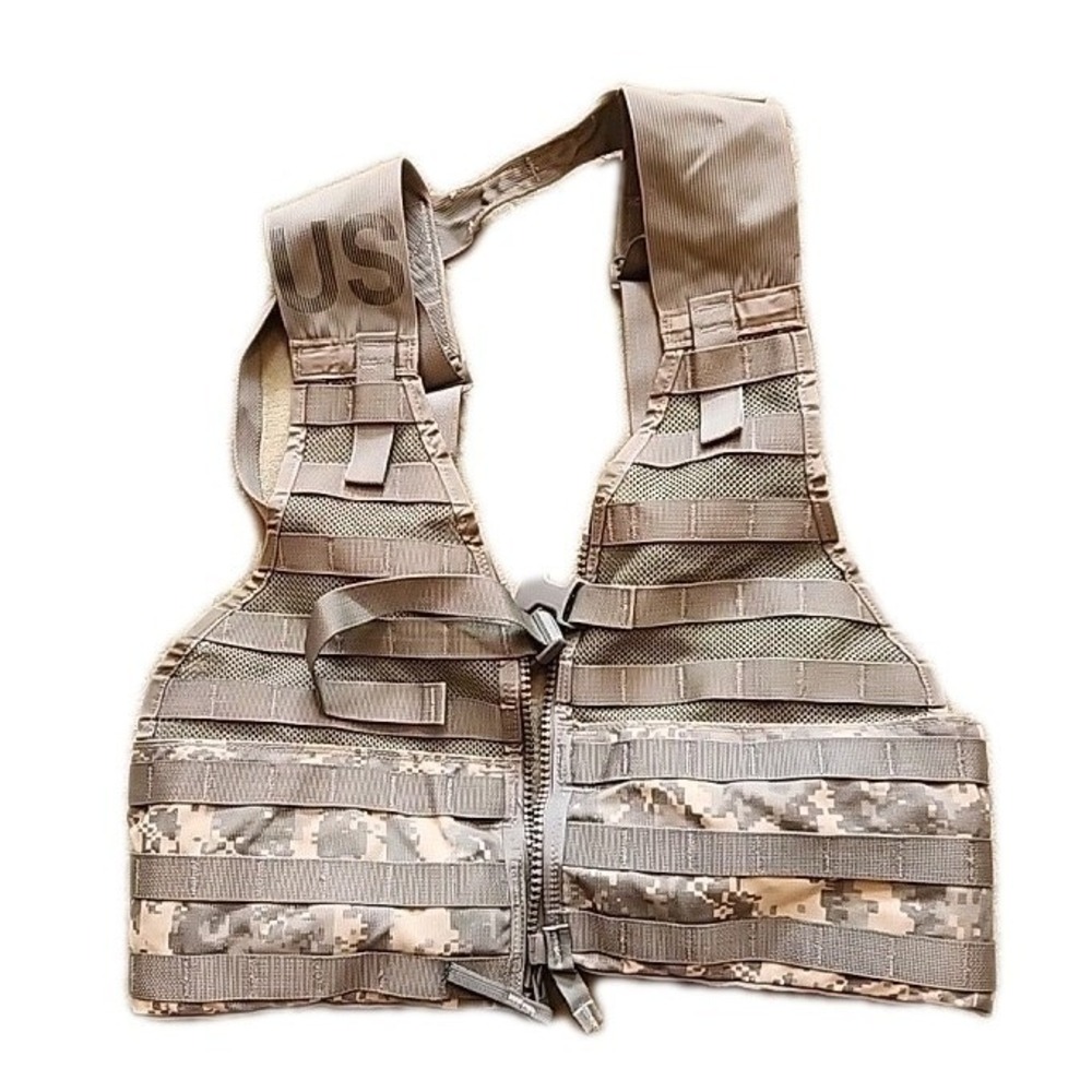 USGI Army Fighting Load Carrier Vest Molle FLC LBV Tactical Digital ACU UCP VGC